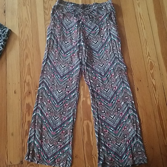 no comment. Pants - Multi color palazzo pants no comment. Pants - Multi color palazzo pants